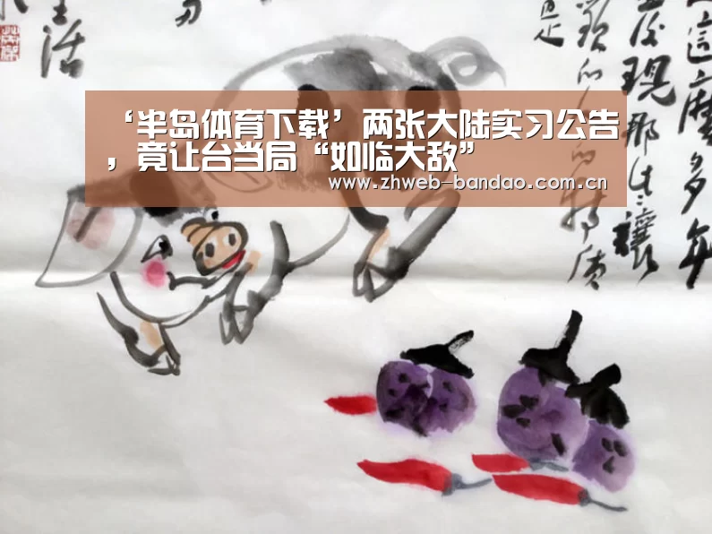 ‘半岛体育下载’两张大陆实习公告,竟让台当局“如临大敌”(图4) 半岛体育网址